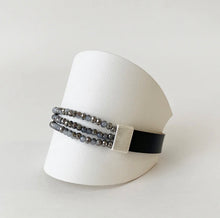 Load image into Gallery viewer, LEATHER BRACELET WITH BEADS