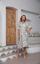 Load image into Gallery viewer, VALENTINA’S LONG LINEN DRESS