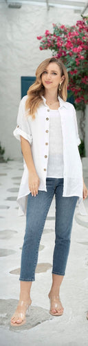 LINEN TOP