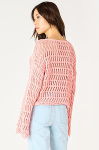 APRICOT CROCHET SWEATER