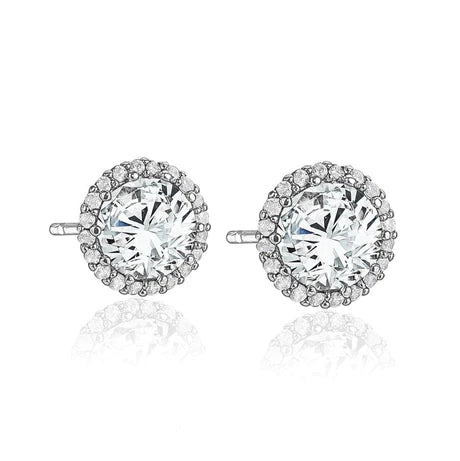 LIMLIM SILVER HALO STUDS